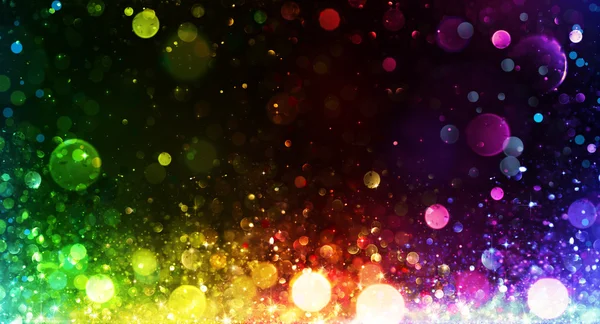 Rainbow of Lights - Party Background — Stock Photo, Image