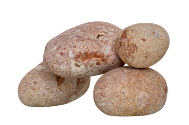 Taşlardan oluşmuş, izole edilmiş, kolaj, iç mekan, bireysel kompozisyonlar için tasarlanmış, doğal ışık ve yatay bakış açısıyla fotoğraflanmış..