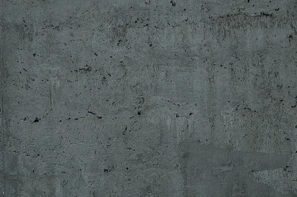 Concrete Wall Rough Gray Texture Photographed Low Sunlight Horizontally — Foto Stock
