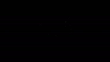 Siyah zemin üzerinde sabun köpüğü olan beyaz çizgi plastik leğen. Sulu kase. Çamaşır yıkama, temizlik malzemeleri. 4K Video hareketli grafik canlandırması