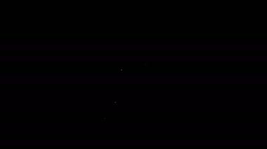 Beyaz Çizgili El para simgesini siyah arka planda tutuyor. Dolar ya da USD sembolü. Nakit bankacılık tabelası. 4K Video hareketli grafik canlandırması