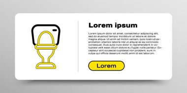 Tuvalet kağıdı simgesi beyaz arkaplanda izole edilmiş. Renkli taslak konsepti. Vektör.