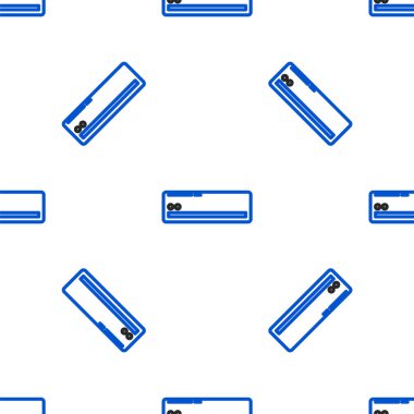 Hat klima simgesi beyaz arka planda izole edilmiş pürüzsüz desen. Sistemin havalandırmasını böl. Soğuk ve soğuk iklim kontrol sistemi. Renkli taslak konsepti. Vektör.