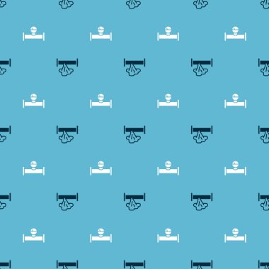 Kırık boru, sanayi ve manometreyi kusursuz desene ayarlayın. Vektör.