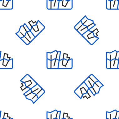 Çizgi buzulunun erime simgesi beyaz zeminde izole edilmiş pürüzsüz desen. Renkli taslak konsepti. Vektör.