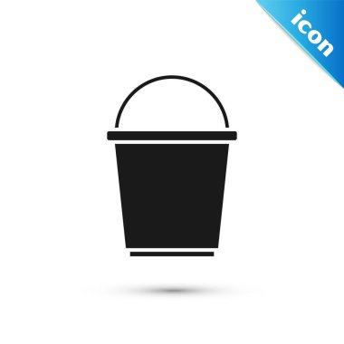 Gri Kova simgesi beyaz arkaplanda izole edildi. Vektör.