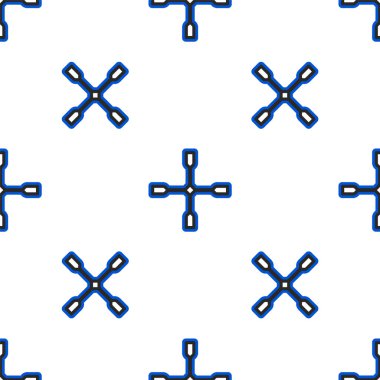 İngiliz anahtarı simgesi beyaz arka planda izole edilmiş. Tekerlek desteği. Renkli taslak konsepti. Vektör.