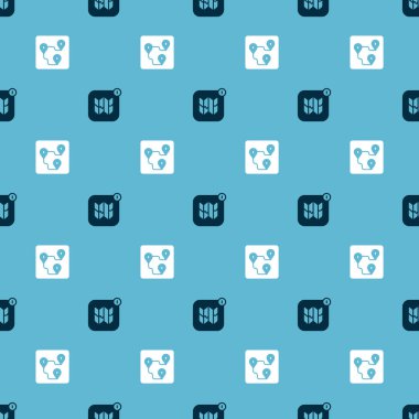 Şehir haritası ve güzergahının bilgilerini pürüzsüz bir şekilde ayarla. Vektör.