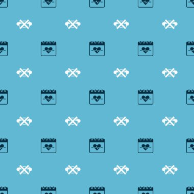 Kalp atışını ayarla ve abur cubur yeme. Vektör.