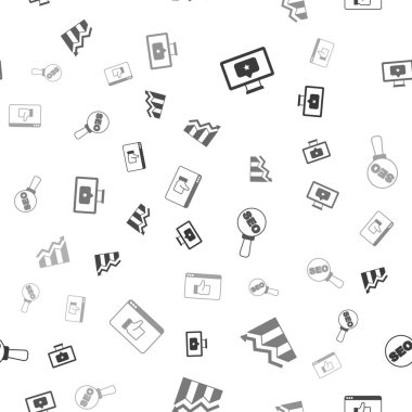 Gözlemciyi yıldızla, finansal büyüme artışıyla, SEO optimizasyonuyla ve müşteri ürün puanını pürüzsüz modelle ayarla. Vektör