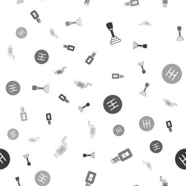 Vites değiştiriciyi uzaktan kumandalı araba anahtarını ve egzoz susturucusunu kusursuz şekilde ayarla. Vektör