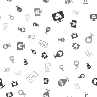 Konumu taksi ile ayarlayın, ve şehir haritası seyir düzeni kusursuz. Vektör