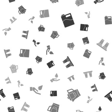 Büyük şişeyi temiz suyla, su sürahisi filtresiyle ve ellerini yıkama sabunuyla temizleyin. Vektör