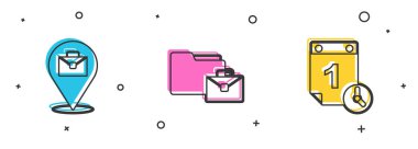 Çevrimiçi ve Zaman yönetimi simgesini çalıştır. Vektör