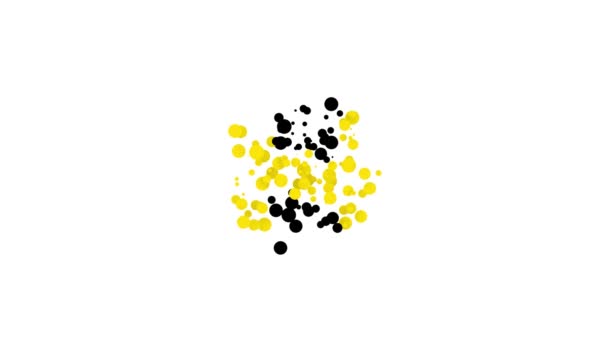 Черная сода может иконка изолированы на белом фоне. Видеографическая анимация 4K — стоковое видео