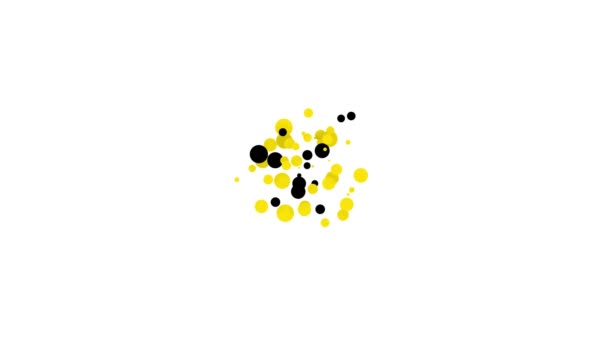 Ikone der schwarzen Spitzhacke, isoliert auf weißem Hintergrund. Blockchain-Technologie, Kryptowährungsabbau, Bitcoin, Altcoins, digitaler Geldmarkt. 4K Video Motion Grafik Animation — Stockvideo