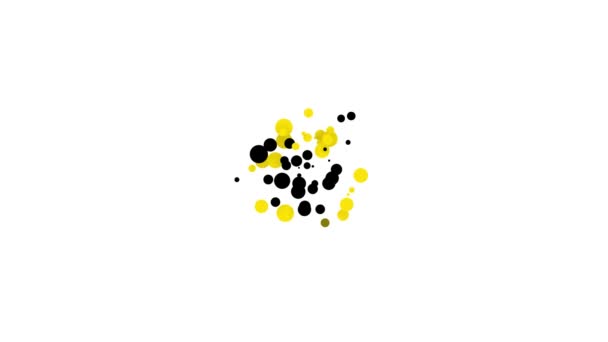 Μαύρο Κυνήγι σε άλκη με σταυρόνημα εικονίδιο απομονώνονται σε λευκό φόντο. Λογότυπο κυνηγετικού συλλόγου με άλκη και στόχο. Φακός τυφεκιοφόρου που σημαδεύει ελάφι. 4K Γραφική κίνηση κίνησης βίντεο — Αρχείο Βίντεο