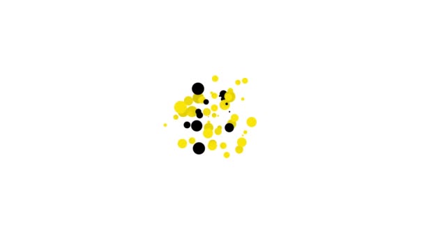 Black Drawing Kompass Symbol isoliert auf weißem Hintergrund. Kompass-Zeichen. Zeichen- und Erziehungswerkzeuge. Geometrisches Instrument. 4K Video Motion Grafik Animation — Stockvideo