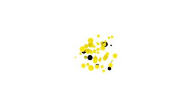 Siyah Örümcek Ağı simgesi beyaz arkaplanda izole edildi. Örümcek ağı işareti. Mutlu Cadılar Bayramı Partisi. 4K Video hareketli grafik canlandırması