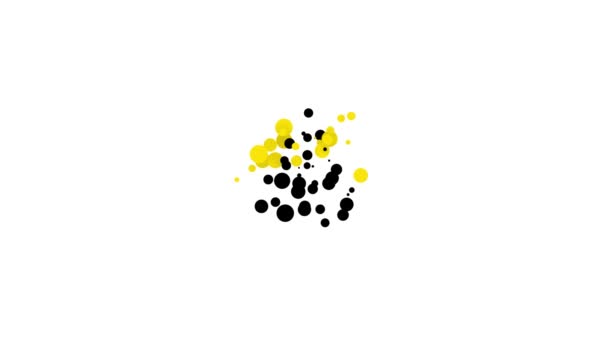 Zwarte stofblik pictogram geïsoleerd op witte achtergrond. Schoonmaakdiensten. 4K Video motion grafische animatie — Stockvideo