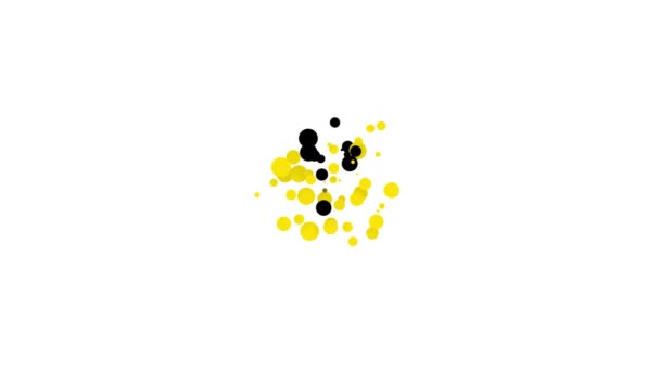 Schwarzes Spatelsymbol isoliert auf weißem Hintergrund. Küchenspachtel-Symbol. Grillspachtel-Schild. Grill und Grillwerkzeug. 4K Video Motion Grafik Animation — Stockvideo