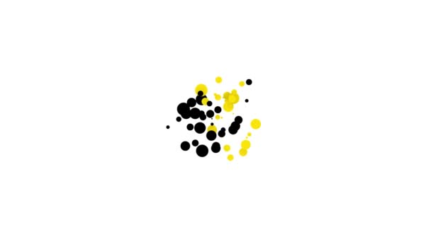 Fekete öntöződoboz ikon elszigetelt fehér háttérrel. Öntözés szimbólum. 4K Videó mozgás grafikus animáció — Stock videók