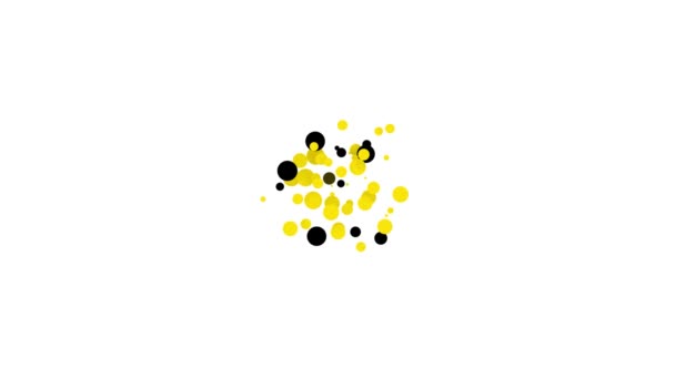 Máquina de Fenda preta com ícone de total de apostas num jogo de setes de sorte isolado no fundo branco. Animação gráfica em movimento de vídeo 4K — Vídeo de Stock