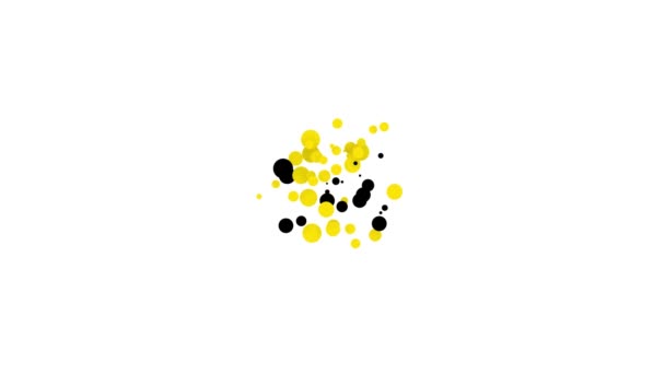 Icono de Rebobinado Negro aislado sobre fondo blanco. Animación gráfica de vídeo 4K — Vídeos de Stock