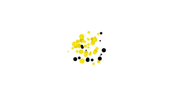 Schwarze Klemme und Schraubwerkzeugsymbol isoliert auf weißem Hintergrund. Schlosserwerkzeug. 4K Video Motion Grafik Animation — Stockvideo