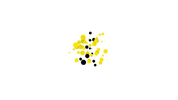 Ícone Black Candy isolado no fundo branco. Animação gráfica em movimento de vídeo 4K — Vídeo de Stock