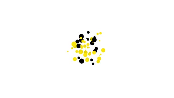 Ícone Black Candy isolado no fundo branco. Animação gráfica em movimento de vídeo 4K — Vídeo de Stock