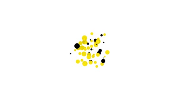 Ікона Black Coral ізольована на білому тлі. 4K Відеографічна анімація — стокове відео