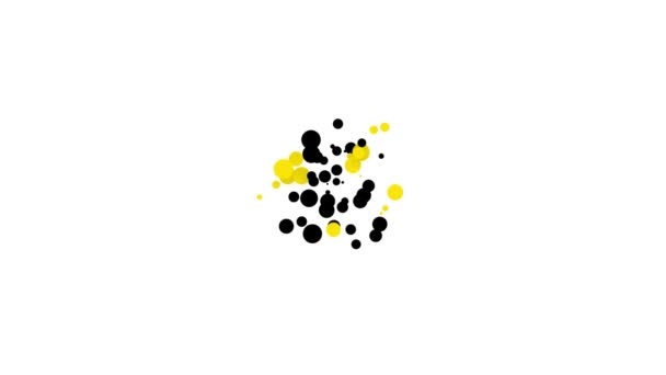 Černá láhev olivového oleje ikona izolované na bílém pozadí. Džbán s ikonou olivového oleje. Grafická animace pohybu videa 4K — Stock video