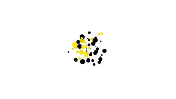 Fekete Helyszín pajzs ikon elszigetelt fehér háttér. Biztosítási koncepció. Őrség jel. Biztonság, biztonság, védelem, adatvédelem. 4K Videó mozgás grafikus animáció — Stock videók