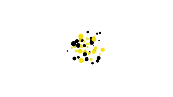 Pozo Negro con un cubo y agua potable icono aislado sobre fondo blanco. Animación gráfica de vídeo 4K — Vídeos de Stock