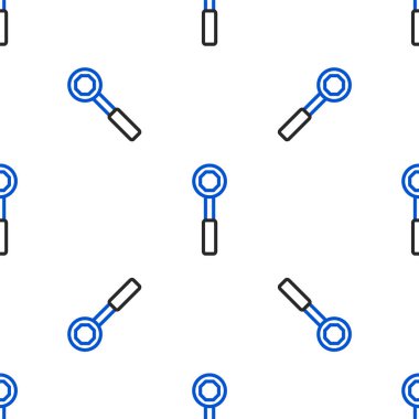Çizgi Anahtarı simgesi beyaz arkaplanda izole edilmiş pürüzsüz desen. Renkli taslak konsepti. Vektör