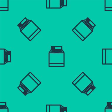 Mavi çizgi yıkama ikonu yeşil arka planda pürüzsüz desen izole etti. Çamaşır makinesi simgesi. Çamaşır makinesi, çamaşır makinesi. Ev aletleri sembolü. Vektör