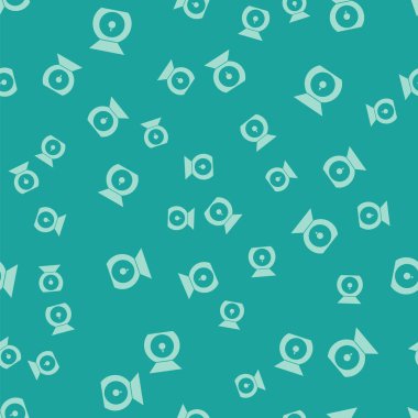 Yeşil Pul simgesi yeşil arkaplanda izole edilmiş pürüzsüz desen. Ağırlık ölçüm aletleri. Vektör