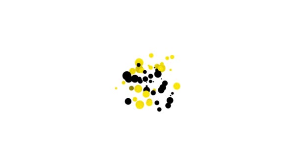 Schwarze Flasche Olivenöl-Symbol isoliert auf weißem Hintergrund. Krug mit Olivenöl-Symbol vorhanden. 4K Video Motion Grafik Animation — Stockvideo