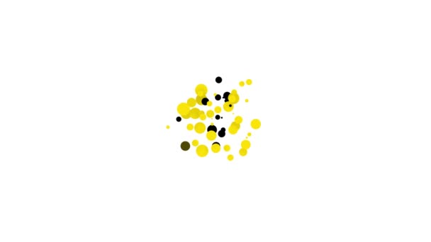Black Pie Diagramm Infografik Symbol isoliert auf weißem Hintergrund. Diagrammdiagramm-Zeichen. 4K Video Motion Grafik Animation — Stockvideo