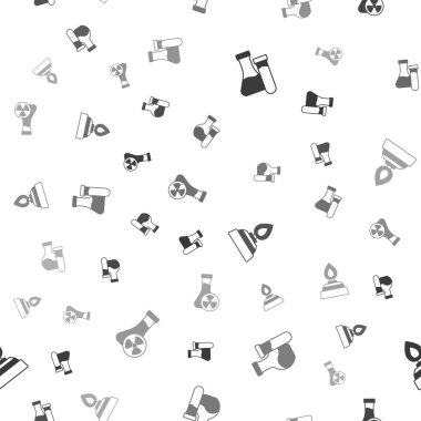 Test tüpünü, alkolü ya da ruh yakıcıyı ayarlayın ve zehirli sıvıyı kusursuz bir kalıba sokun. Vektör