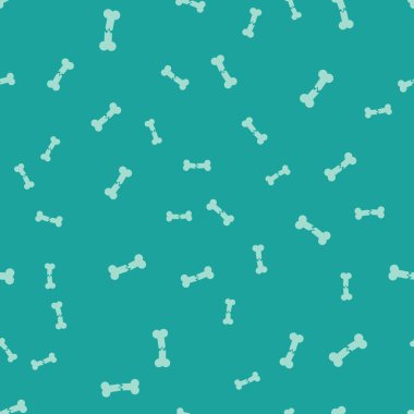 Yeşil insan kırık kemik ikonu yeşil arka planda izole edilmiş pürüzsüz desen. Vektör