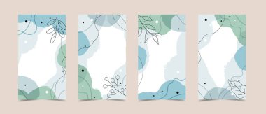 Soyut modern arka plan, sıvı organik şekiller, pastel renkler...