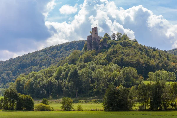 Mittelalterliche Burgruine Neideck — Stockfoto