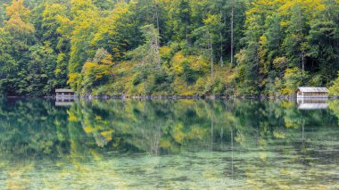 hohenschwangau yakınındaki alpsee