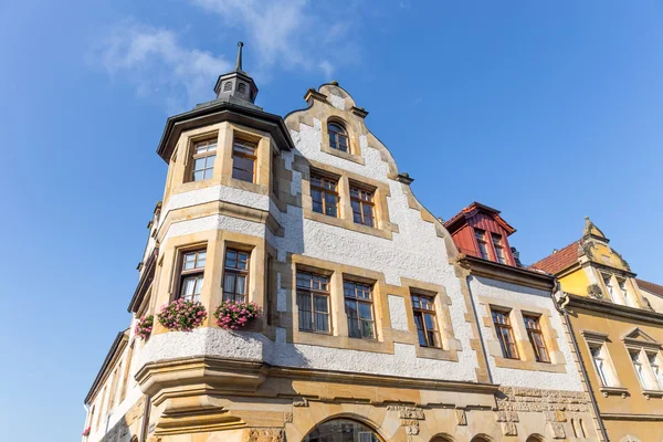 Middeleeuwse Beierse stad sesslach in Duitsland — Stockfoto