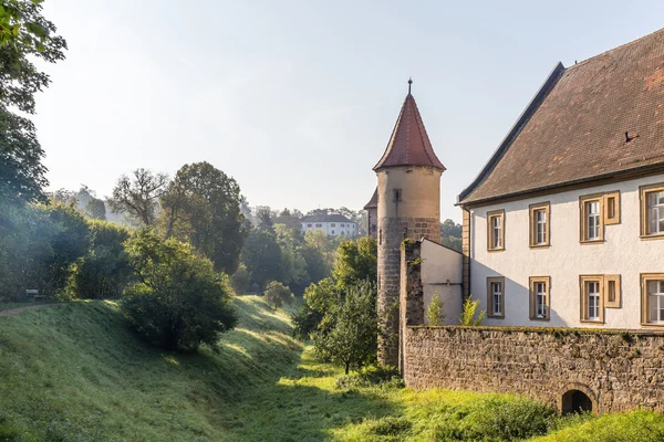 Cidade medieval da Baviera Sesslach na Alemanha — Fotografia de Stock