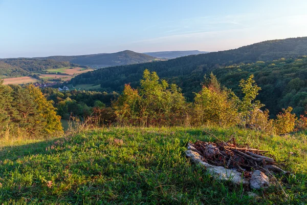 Rural Countryside Autumn Scenery — Stock Photo, Image