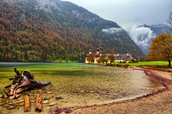 Prohlédni si na moři Kings v Berchtesgadenu — Stock fotografie
