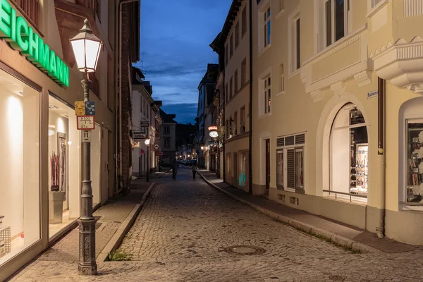 Villingen gece Old Town — Stok fotoğraf